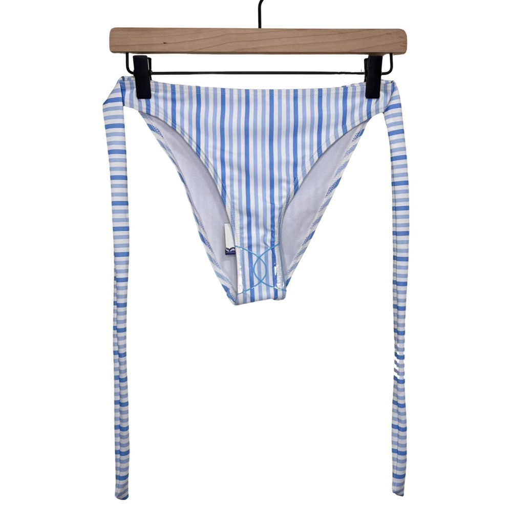 NWT Playful Promises Retro High Leg High Rise Bikini Bottom